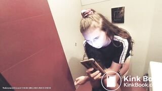 Hot girl toilet diarrhea farting - video 10