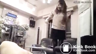 Slave eat shit from plate