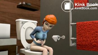 Giantess Gwen poops