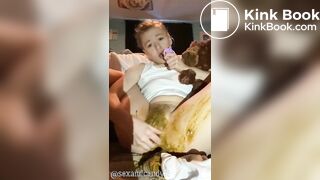 Princess Diaper poop - video 2