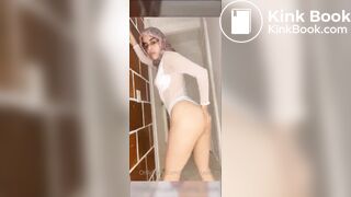 Asian gyal shit herself