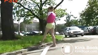 shitty walk in the city