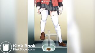 Anime fart and scat