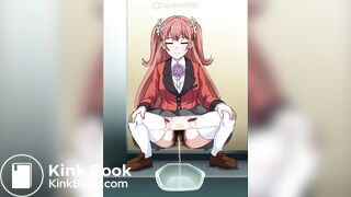 Anime fart and scat