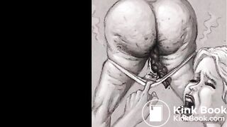 scat artwork big lady dirty2