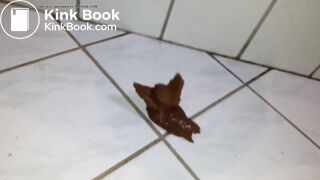 German BBW Flittchenschlampe Kacken und pissen pov