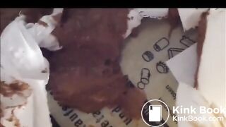 Desperate runny panty pooping