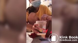 My girl taking a shit for me 2