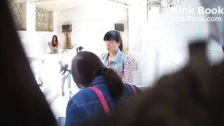 中国公厕大小便Chinese public tolilet