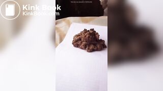 Girl takes incredible huge shit