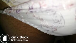 Not finish!Let put these shited panties on again!