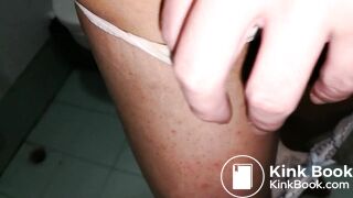 Not finish!Let put these shited panties on again!