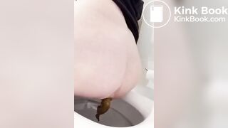 Soft Shit into the Toilet
