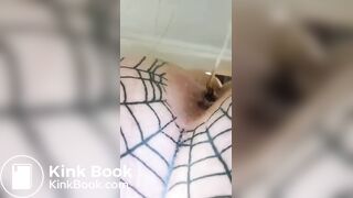 Tattooed milf takes a shit 3