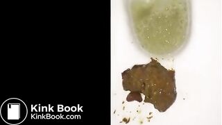 Close up multi textured shit