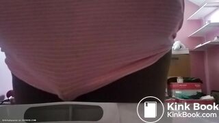 Pink panty poop - video 13