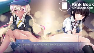 girls fart and shit on your face in a train