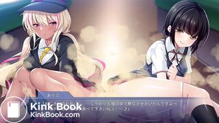 girls fart and shit on your face in a train