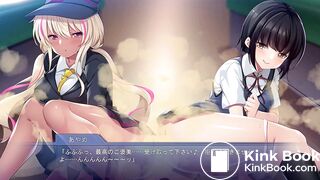 girls fart and shit on your face in a train