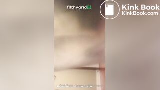 Sexy ebony taking soft pile of shit off the bed