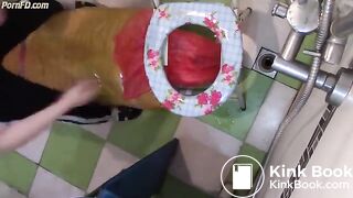 chinese femdom scat on face