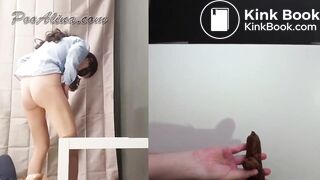 Huge long turd - video 2