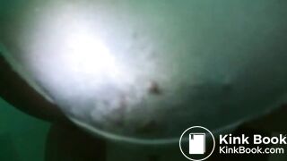 Fart and poop panties in shower