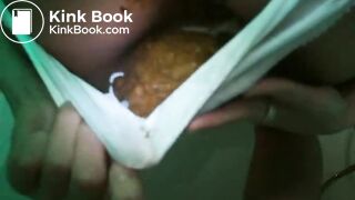 Fart and poop panties in shower