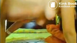 Sitting and ass fucking while the little ones play