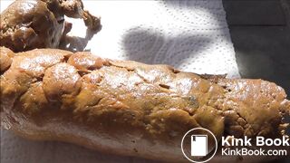 Outdoors Shit and asshole inspection