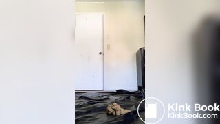 Cute ebonys big creamy shit