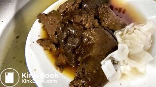 Massive poo in the sink