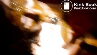 Hardcore scat sex with brunette slut