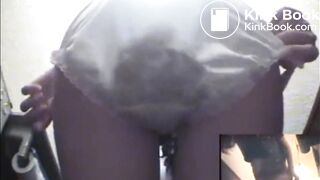 asian panty pooping