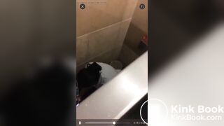 Latina spied pooping - video 2