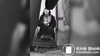 Girl pooping toilet - video 10