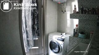 Woman pooping in Toilet 78