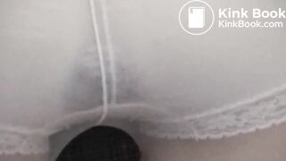 Girl panty poop. - video 2