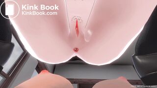 A girl pooping on your boobs and peeing on your face