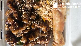 Chubby Girl Chinese Food Massive Shit