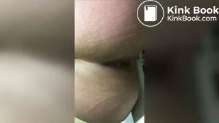 My girlfriend takes a big soft poop