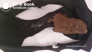 Thick, Crackling Load in Black Panties