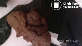 Thick, Crackling Load in Black Panties