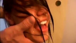 Many sluts getting fucked with their head in the toilet