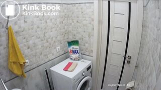 Woman pooping in Toilet 72