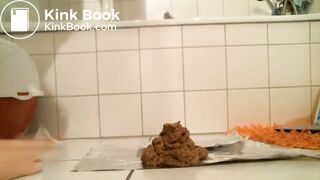 Pooping - Big soft pile