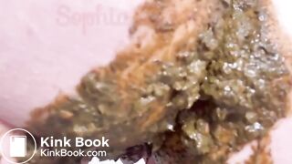 White panty poop - video 17
