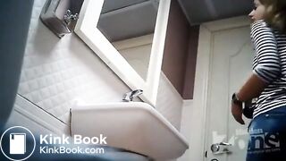 Compilation of girls pissing and poop in public toilets