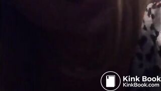 Eating own shit on toilet