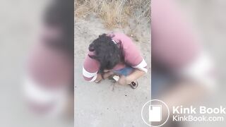 Shitting on the road stomach ache